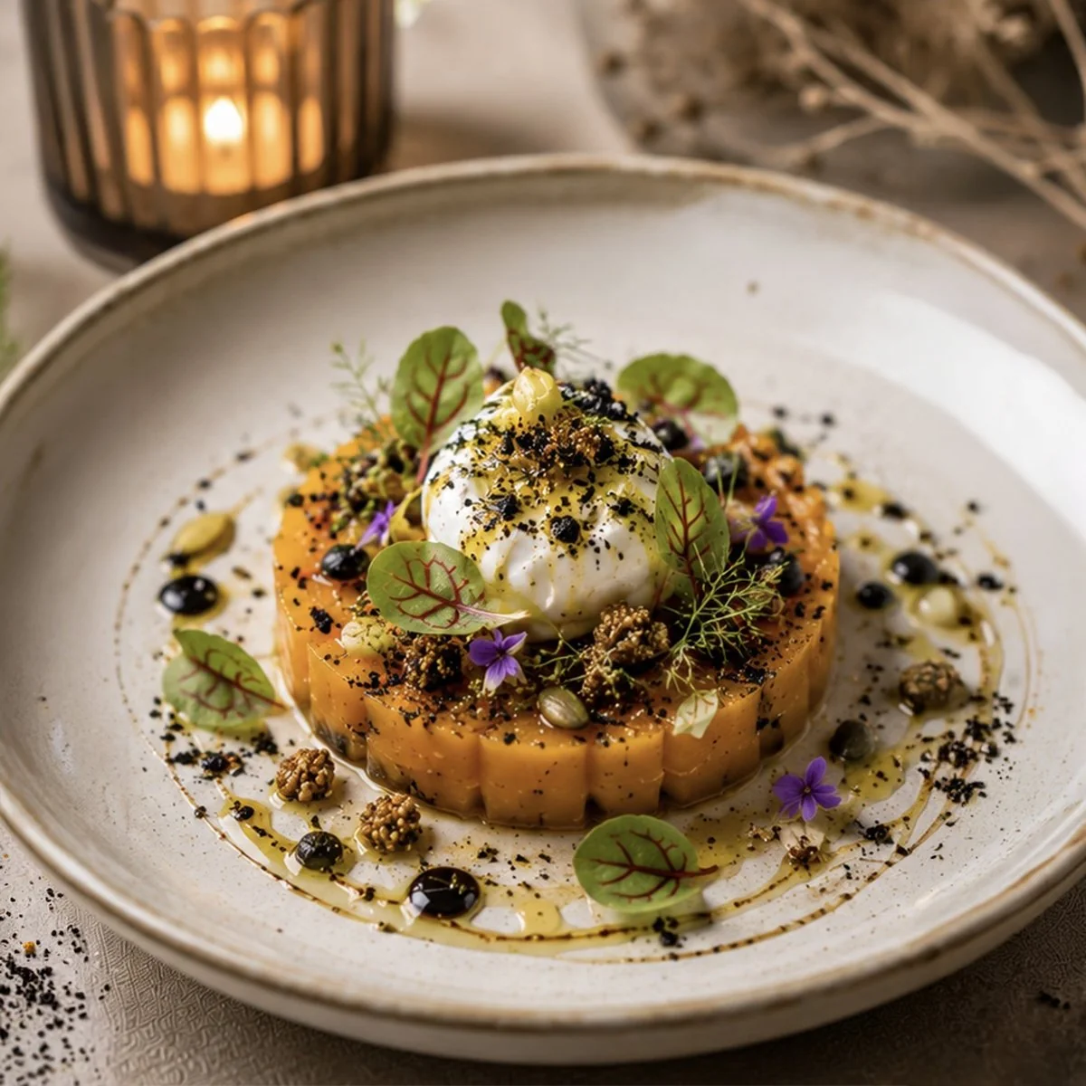 Roasted Pumpkin Burrata